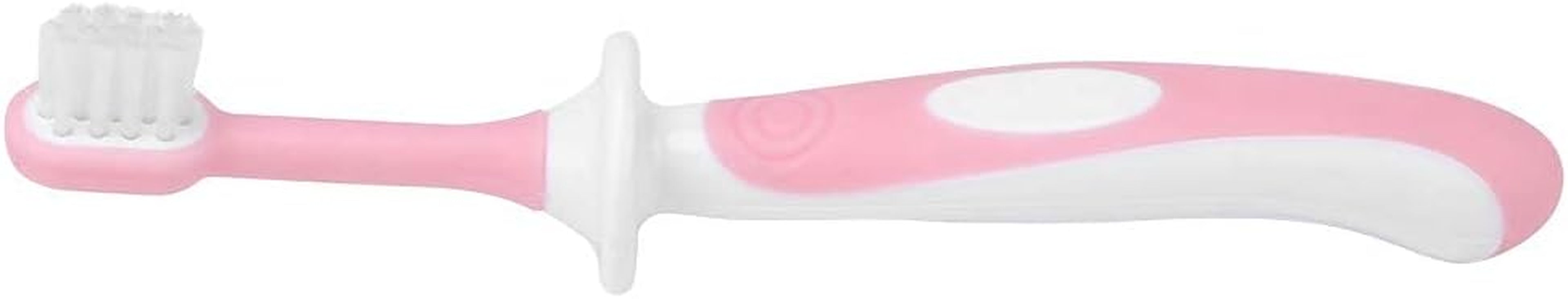 3Pcs Baby Toothbrush Baby Tongue Cleaner Oral Care Set Care for 0-36 Month Baby, BPA Free()