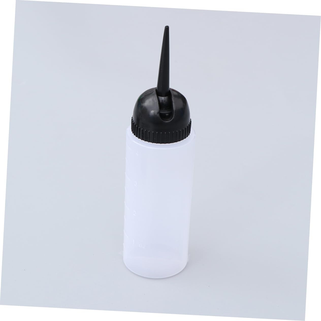 Professional Hair Dye Bottles 6Pcs Plastic Hair Coloring Containers Pointed Nozzles for Salon Use Easy to Fill and Clean